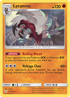 Lycanroc 124/236 — Cosmic Eclipse