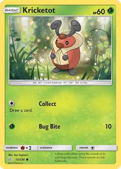 Kricketot 13/236 — Cosmic Eclipse