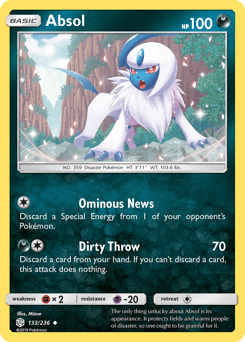 Absol 133/236 — Cosmic Eclipse