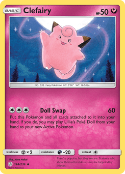 Clefairy 144/236 — Cosmic Eclipse