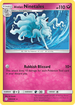 Alolan Ninetales 145/236 — Cosmic Eclipse