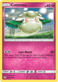Cottonee 147/236 — Cosmic Eclipse