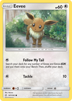 Eevee 167/236 — Cosmic Eclipse