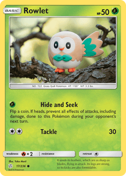 Rowlet 17/236 — Cosmic Eclipse