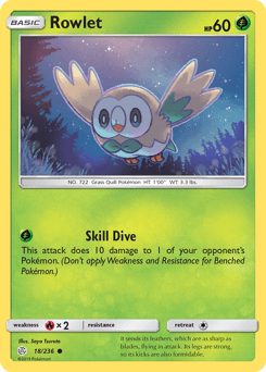 Rowlet 18/236 — Cosmic Eclipse
