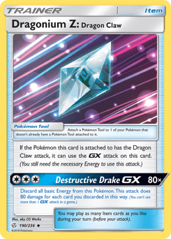 Dragonium Z: Dragon Claw 190/236 — Cosmic Eclipse