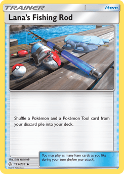Lana's Fishing Rod 195/236 — Cosmic Eclipse