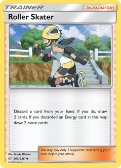 Roller Skater 203/236 — Cosmic Eclipse