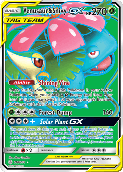 Venusaur & Snivy-GX 210/236 — Cosmic Eclipse