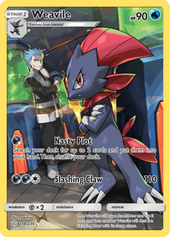 Weavile 238/236 — Cosmic Eclipse