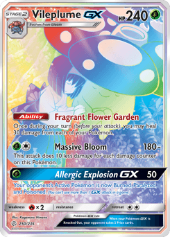 Vileplume-GX 250/236 — Cosmic Eclipse