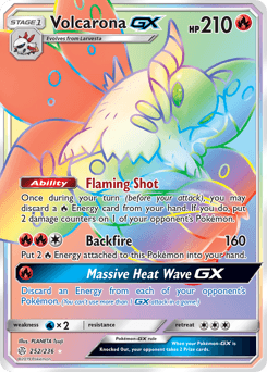 Volcarona-GX 252/236 — Cosmic Eclipse