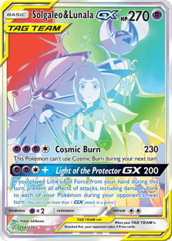 Solgaleo & Lunala-GX 254/236 — Cosmic Eclipse