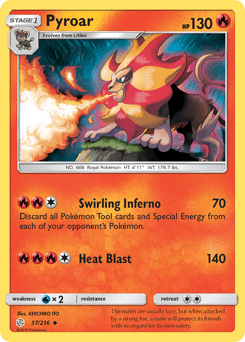 Pyroar 37/236 — Cosmic Eclipse