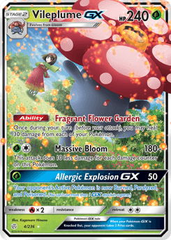 Vileplume-GX 4/236 — Cosmic Eclipse