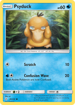 Psyduck 40/236 — Cosmic Eclipse
