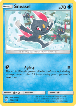 Sneasel 43/236 — Cosmic Eclipse