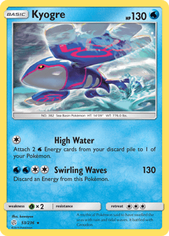 Kyogre 53/236 — Cosmic Eclipse