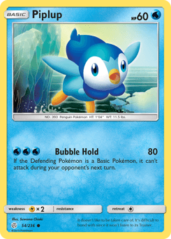Piplup 54/236 — Cosmic Eclipse