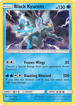 Black Kyurem 61/236 — Cosmic Eclipse