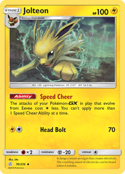 Jolteon 70/236 — Cosmic Eclipse