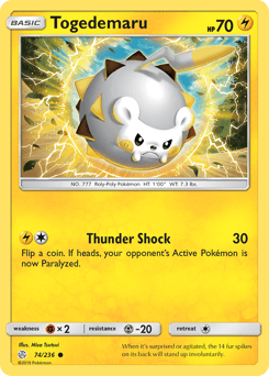 Togedemaru 74/236 — Cosmic Eclipse