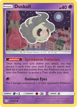 Duskull 83/236 — Cosmic Eclipse