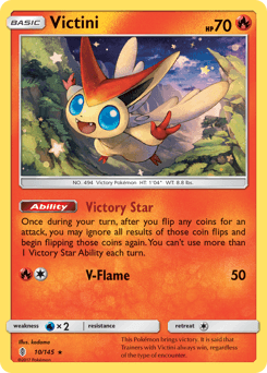 Victini 10/145 — Guardians Rising