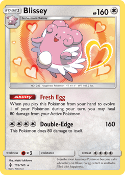 Blissey 102/145 — Guardians Rising