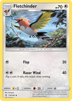 Fletchinder 110/145 — Guardians Rising