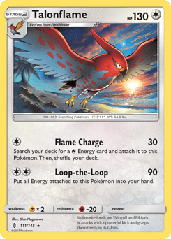 Talonflame 111/145 — Guardians Rising