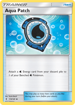 Aqua Patch 119/145 — Guardians Rising