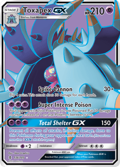 Toxapex-GX 136/145 — Guardians Rising