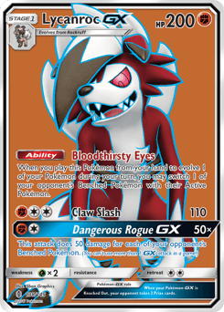 Lycanroc-GX 138/145 — Guardians Rising