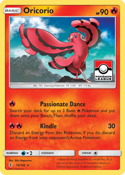 Oricorio 14/145 — Guardians Rising