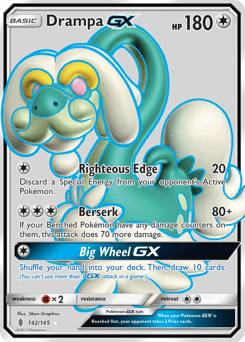 Drampa-GX 142/145 — Guardians Rising