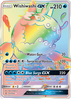 Wishiwashi-GX 151/145 — Guardians Rising