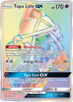 Tapu Lele-GX 155/145 — Guardians Rising