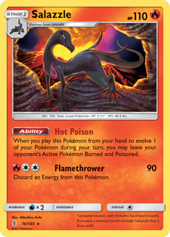 Salazzle 16/145 — Guardians Rising
