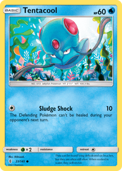 Tentacool 23/145 — Guardians Rising