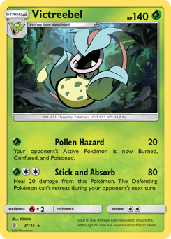 Victreebel 3/145 — Guardians Rising