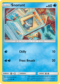 Snorunt 31/145 — Guardians Rising
