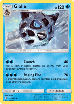 Glalie 32/145 — Guardians Rising