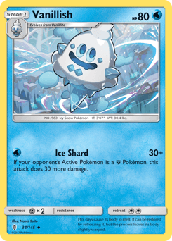 Vanillish 34/145 — Guardians Rising