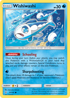 Wishiwashi 37/145 — Guardians Rising