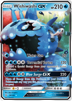 Wishiwashi-GX 38/145 — Guardians Rising