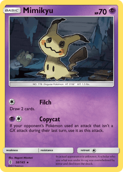 Mimikyu 58/145 — Guardians Rising