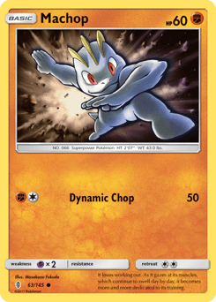 Machop 63/145 — Guardians Rising