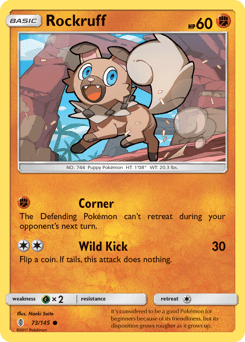 Rockruff 73/145 — Guardians Rising