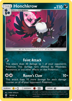 Honchkrow 79/145 — Guardians Rising